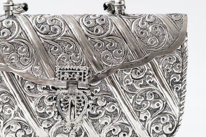 The Eternel Heirloom: Handcrafted antique heritage metal bag
